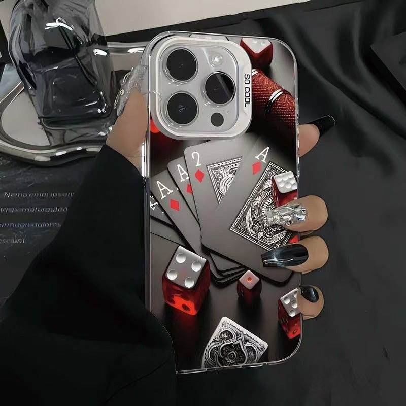 Card Dice 16 Phone Case Creative Card Dice 16 Phone Case Creative